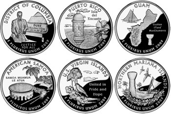 2009 Quarter Images (United States Mint images)