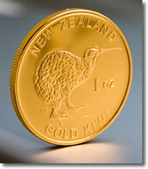 New Zealand Gold Bullion Coin
