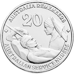 Australian Services Nurses Commemorative Coin