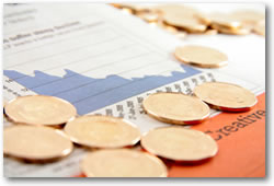 Gold coins and graph