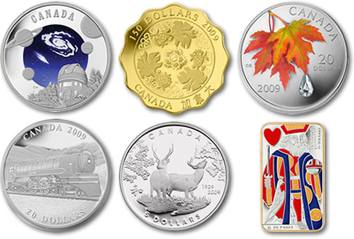 Royal Canadian Mint 2009 Collector Coins
