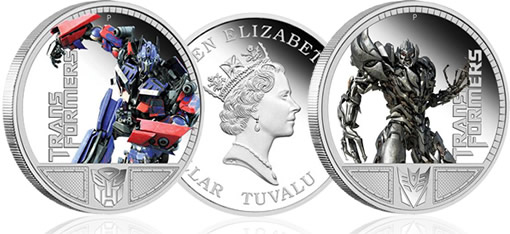 Transformers Legal Tender Coins from Perth Mint Transformers Legal Tender Coins from Perth Mint