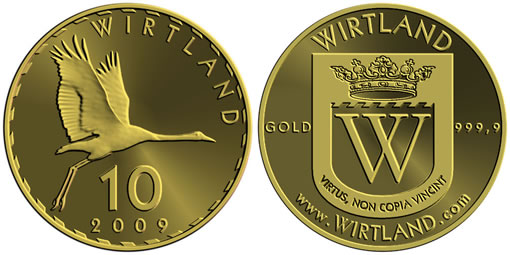 Wirtland Crane Gold Coin