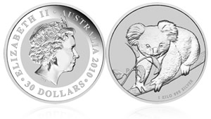 2010 Koala Silver Coin
