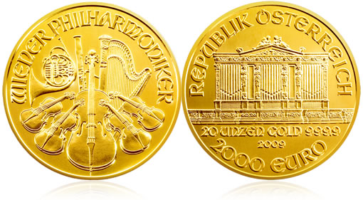 Philharmonic 20 oz Commemorate Coin 