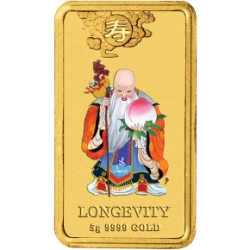 2009 Chinese Mythological Character Longevity Gold Coin