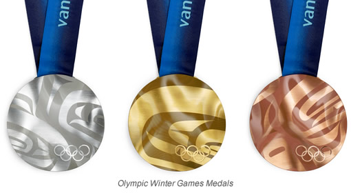2010 Winter Games Medals 2010 Winter Games Medals