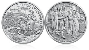 Richard the Lionheart Commemorative Silver Coin