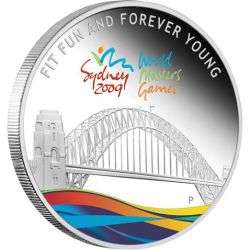 Sydney World Masters Games Silver Coin 
