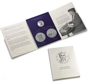 US Mint Braille Education Set - Click to Enlarge