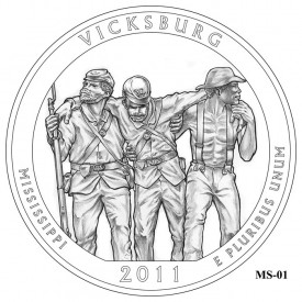 Vicksburg National Military Park Quarter Design 