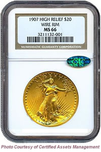 CAC Stickered Coin