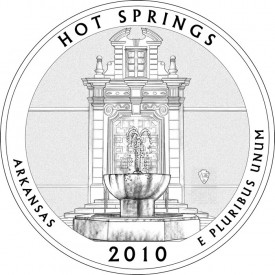 2010 Hot Springs Quarter Design 2010 Hot Springs Quarter Design - Click to Enlarge