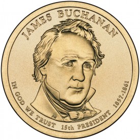 James Buchanan Presidential $1 Coin