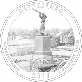2011 Gettysburg National Park Quarter Design 2011 Gettysburg National Park Quarter Design