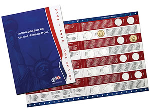 Presidential $1 Coin Album