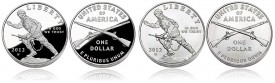 2012 Infantry Soldier Silver Dollars (proof and uncirculated)