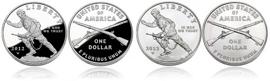 2012 Infantry Soldier Silver Dollars (proof and uncirculated) 2012 Infantry Soldier Silver Dollars (proof and uncirculated)