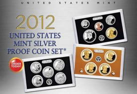 US Mint image of the 2012 Silver Proof Set