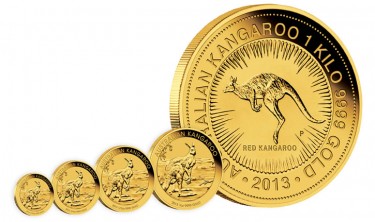 2013 Kangaroo Gold Bullion Coins