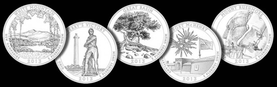 2013 America the Beautiful Quarters and Coin Designs 2013 America the Beautiful Quarters and Coin Designs