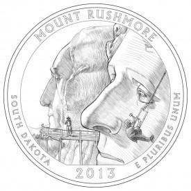 Mount Rushmore National Memorial Coin Design Mount Rushmore National Memorial Coin Design