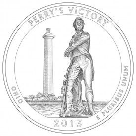 Perry's Victory and International Peace Memorial Coin Design Perry's Victory and International Peace Memorial Coin Design