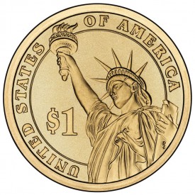 Reverse of Presidential $1 Coin