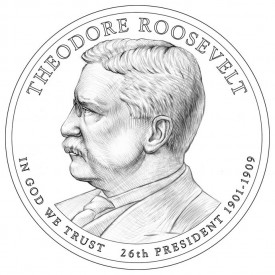 Theodore Roosevelt Presidential $1 Design
