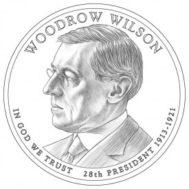 Woodrow Wilson Presidential $1 Design